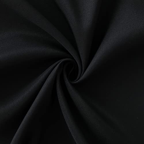 FOLINS&HOME Black Rectangle Tablecloth, 52 x 70 Inch Waterproof Table Cloth by FOLINS&HOME - Used condition - Image 7