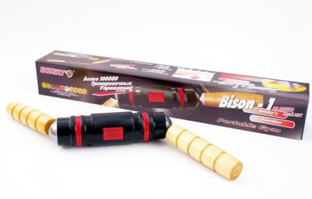 SOTSKY'S Strength Training Equipment for strengthening Hands, Wrists, forearms, Sports Hall in a Bag, Exerciser Bison-Deluxe