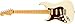 Fender American Professional II Stratocaster Left-handed - Olympic White with Maple Fingerboard