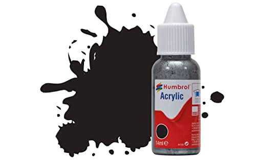 Humbrol DB0033 Peinture acrylique n°33 Noir mat