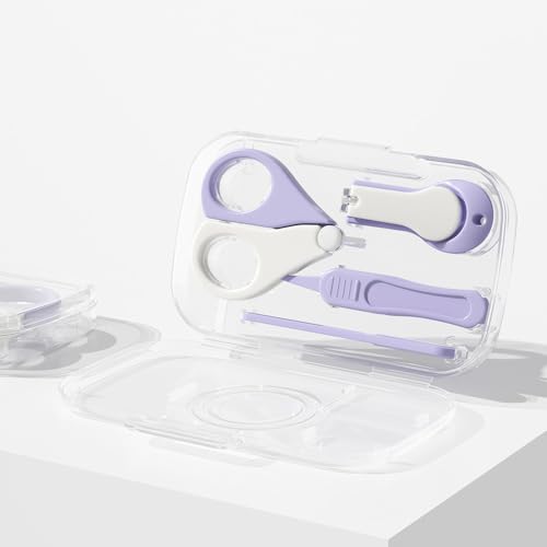 Baby Nail Clippers Kit (Purple) - Image 6