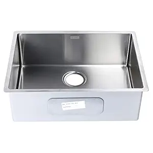 FRANKE BXX 210/110-46 3 1/2 Kitchen Sink, Silver, Steel Finish
