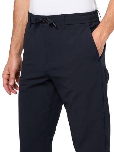 Image of BOSS Men's Techno Twill Tapered Chino Trousers