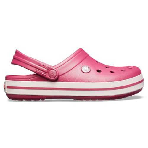 Image of Crocs Unisex Adult Crocband Clog 11016-6OR Pomegranate /Rose Dust M8W10