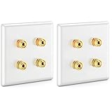 Installation facile --- Options de connexion simples pour des connexions directes ou avec fiches bananes