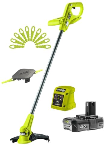 Coupe-Bordures sans Fil 23cm 18V One+ + Batterie et Chargeur RY18LT23A RYOBI