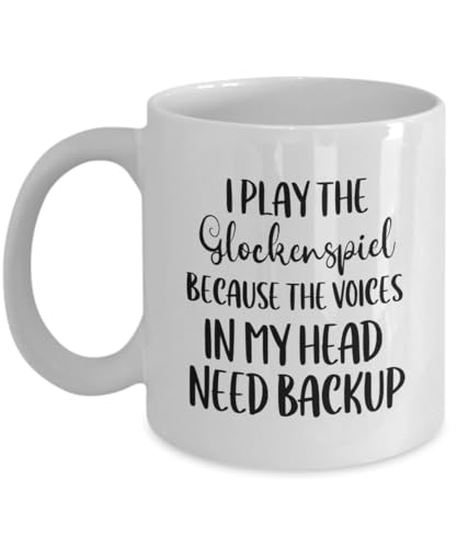 Glockenspiel Coffee Mug, Gift For Glockenspiel Player, Gifts For Musicians, Music Gift, Music Lover Gift, Musician Gifts