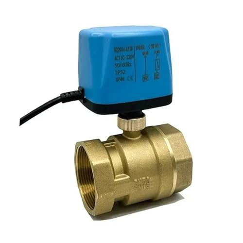 Vanne connectée en laiton DN50 motorisation robuste 24V pour fluide - 7