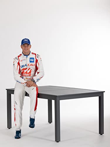 Home Deluxe - Gartentisch ausziehbar - CALIDO - ca. 180 (240) x 97,5 x 76,5 cm - inkl. 10 Stühlen, Gestell Aluminium, Tischplatte Glas - inkl. Zubehör I Gartenmöbel Ausziehtisch Balkonset – Bild 3