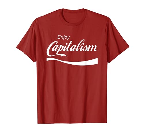 Disfruta del capitalismo para los amantes del emprendedor y del dinero Camiseta