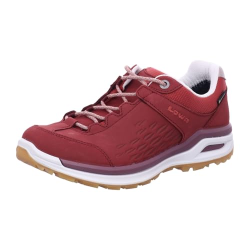 LOWA Halbschuh Locarno GTX LO Ws rotholz/Rose 38
