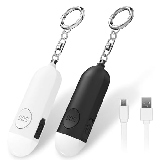 Alarme Personnelle Rechargeable Qoosea 130DB