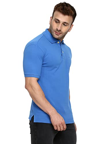 Image of CHKOKKO Men's Cotton Regular Fit Half Sleeves Polo T-Shirt
