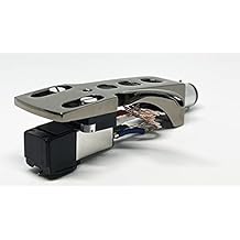 Titanium Plated Headshell, Cartridge and Conical Stylus, Needle for Technics SL-1000, SL-1100, SL-1200, SL-1210, SL-1300, SL-1301, SL-1310