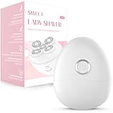 Electric Shaver for Women, 5D Floating Rotary Razor Hair Remover, Wet/Dry Face & Body Shaver for Arms, Legs and Underarms, Portable Travel Mini Size for Her White