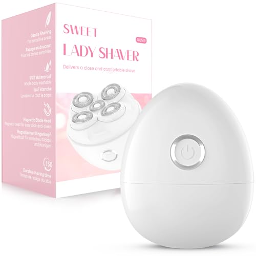 Electric Shaver for Women, 5D Floating Rotary Razor Hair