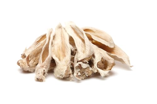 Frigera Lammohren mit Fell 100g – Natürliche, Proteinreiche Leckerlis für Hunde, Gluten- und Getreidefrei, Barf
