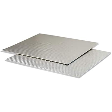 Range Kleen Silver Counter/Table Protector Mat-17" x 20"-2 Pack Cover
