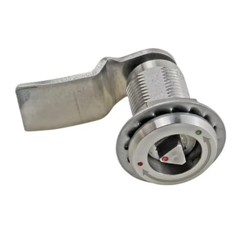 Serrure à cylindre acier inoxydable 304 mécanique triangle ajustable 1pc - 7