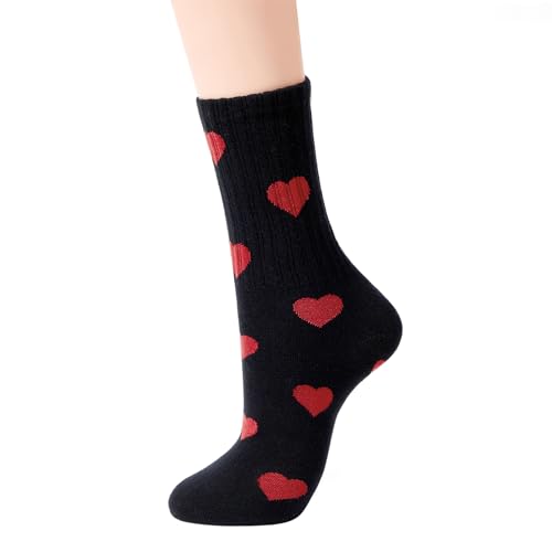Image of Century Star Retro Striped Novelty Socks For Women Vintage Casual Crew Socks Sporty Calf Socks Cotton Socks Women