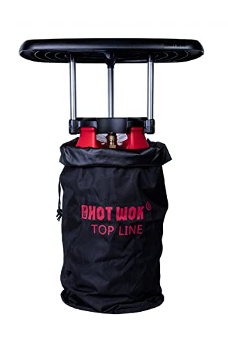 Hot Wok Top Line Tisch für Deine Composite Propan-Gasflasche Camping-Ablage
