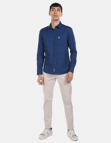 Image of U.S. POLO ASSN. Men's Cotton Regular Casual Shirt