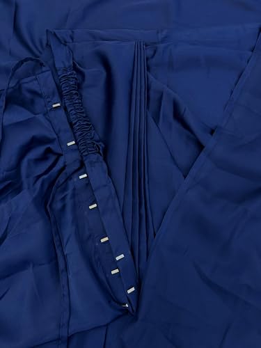 SHOPAZ navy blue silk navratri saree – image 5