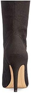 INC International Concepts Womens Taisa Almond Toe Knee High, Black, Size 8.5 | Image 2