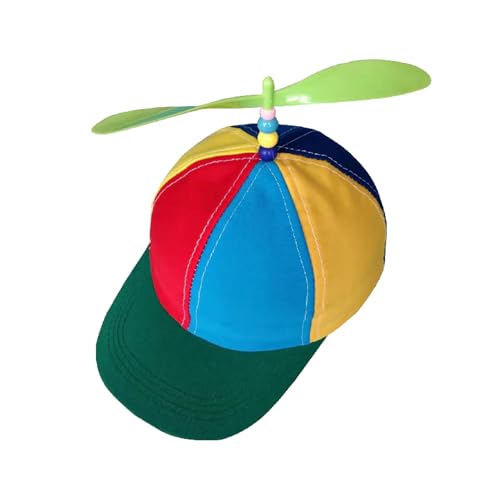 AYNKH Casquette à hélice, Coloré Patchwork Drôle Casquettes De Baseball Hélice Bambou Libellule Chapeau Convient pour les hommes et les femmes pour les...