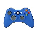 New World Wireless Controller For Xbox 360 Wireless,Controller Gamepad Joystick for Xbox 360 Console Fat Slim,E All Model Blue Color