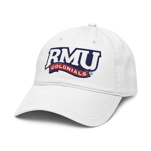 Gorra ajustable blanca Robert Morris Colonials miniatura 1