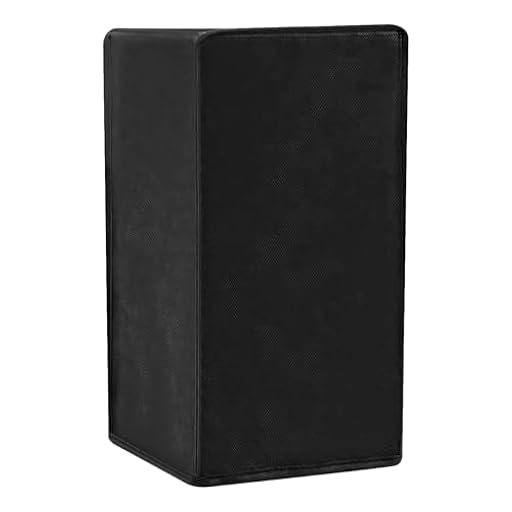 Tiardey Cubierta Antipolvo Negra para Consola Xbox Series X Cubierta Protectora antiarañazos | Ya disponible en tu tienda friki favorita! En mundofriki.es!