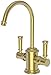 Newport Brass 3210-5603/10 Newport Brass 3210-5603 Gavin 1.0 GPM Single Hole Double Handle Water Dispenser Faucet with Brass Handles