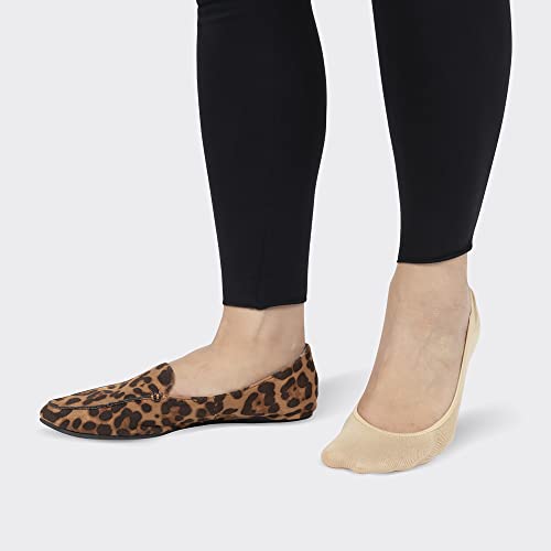 Peds Women's Lightweight Low Cut No Show Socks, Multipairs, Nude (6-Pairs), Shoe Size: 5-10 #TOP3