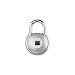 Produktbild Tapplock one Plus - Sterling Silver Vorhängeschloss 56mm Bluetooth Sterling Silver Fingerabdrucksch