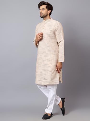 Image of LATEST CHIKAN Men's Cotton Regular Kurta