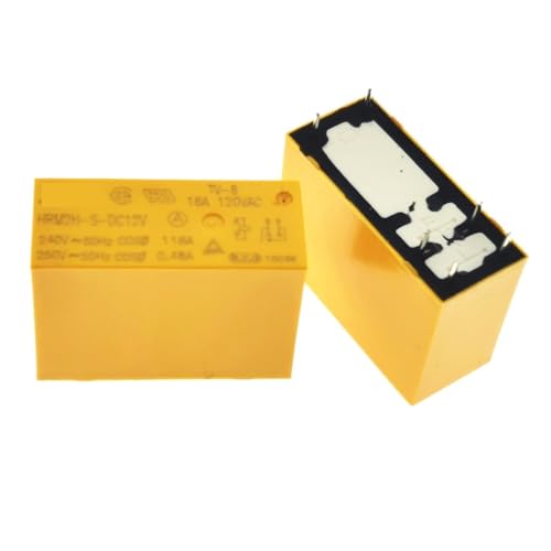 Relais 12V 12VDC HRM2H-S-DC12V anti-surchauffe 16A pour automatisme