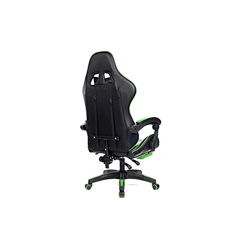 Cadeira Gamer PCTOP Racer Verde e Preto - 1006, Médio