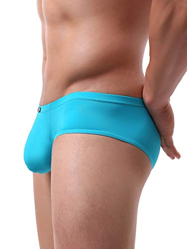 Ikingsky Men's Soft Boxer Briefs U-Hance Pouch Mens Underwear (Medium, 9 Pack) #TOP3