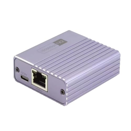 Fluxioxtna Splitter Ethernet 1 A 2/3/4 1000Mbps Gigabit Ethernet Splitter Splitter RJ45 Splitter Per Cat5/5e/6/7 router via cavo