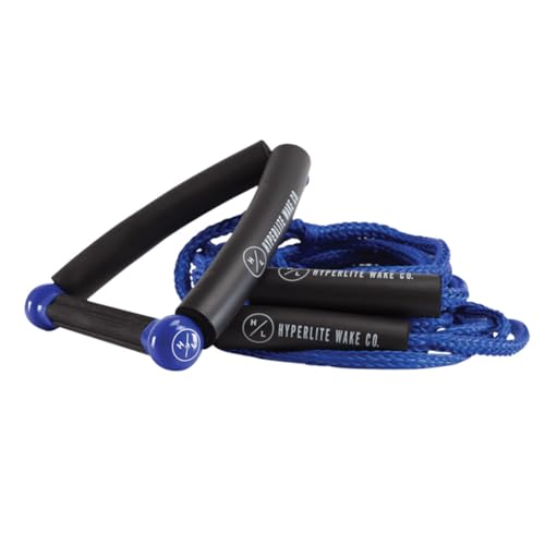 Corde de surf avec poignée Hyperlite à haute flottabilité