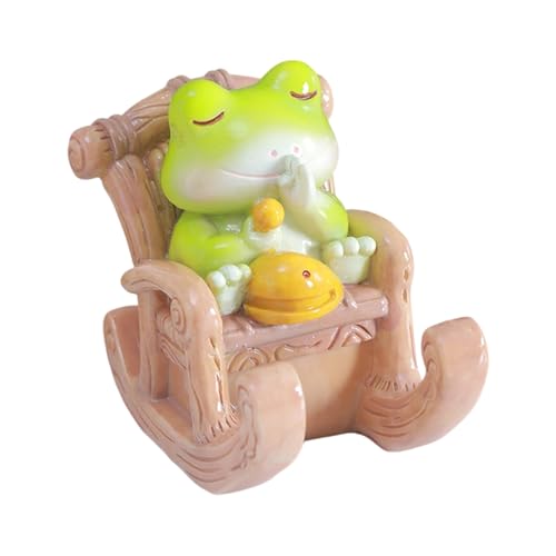 Supporto per telefono Bella Rana Verde Dock Del Telefono Dock In Miniatura Scrivania Giocattolo Decorazione Funzionale Mestiere Per Il Relax Rane Forma Dock