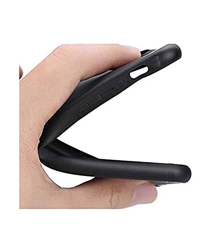 Image of Mobile Back Cover Case for Vivo Y85 (Silicone Case|CameraProtection|Black SC1510)