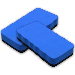 Jjpjl 2 Stück Magnetische Whiteboard Schwamm Radierer