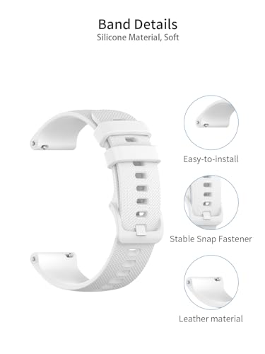 Correas Deportivas Silicona para Smartwatch MFVLP A7 2 Pack miniatura 3