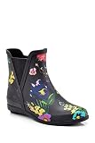 Mac Black Floral Ferrera Rain I-1-112018|6|M, 6 Medium, Black