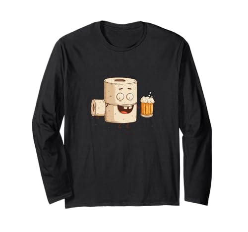 Papel higiénico de Fiesta con Cerveza Manga Larga