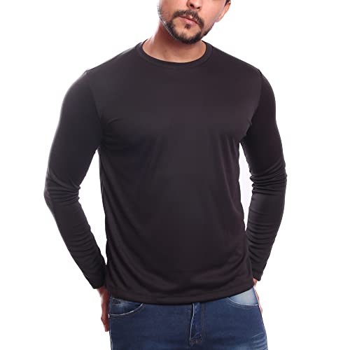 Kit 4 Camisetas Masculina Rony Versátil Manga Longa Segunda Pele Proteção Solar UV 50+, Tamanho M