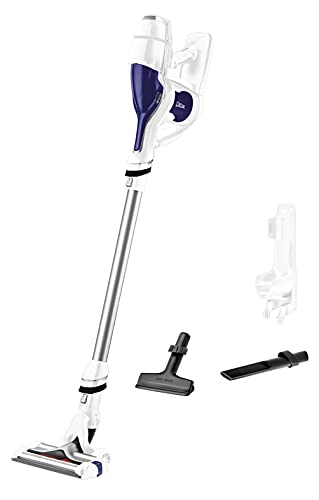 ROWENTA AIR FORCE 360 MAX Aspirateur Balai sans Fil Multifonction 21,9V, Jusqu'à 30 Min d'autonomie, Ultra léger, Tête d'aspiration avec LED, Bien accessoirisé Blanc RH9021WO - Image 3