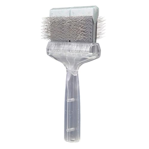 ActiVet Diamond Daily Care Grün Flitter 9 cm Hundebürste entfilzen Katzenbürste